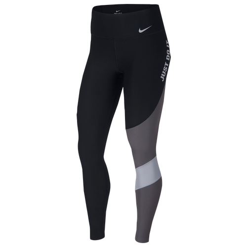 Nike Colorblock Power Tights - Women's - Training - Clothing - Black ...