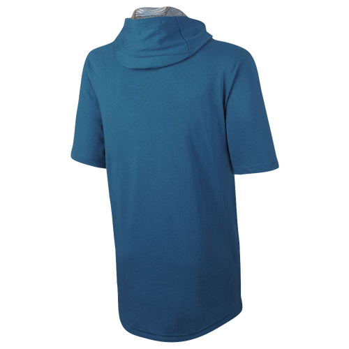 nike basketball short sleeve hoodie