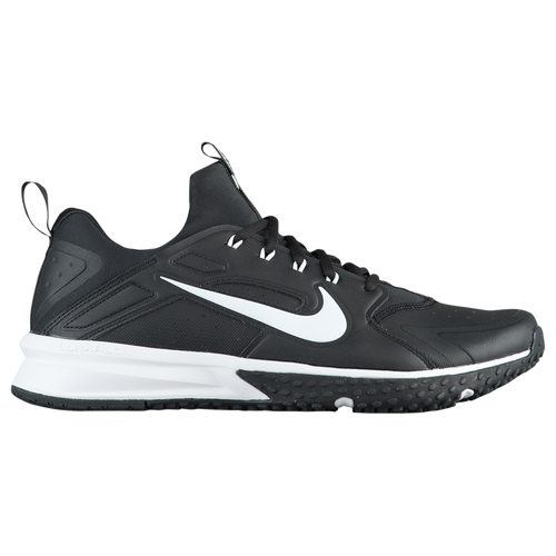 Nike Alpha Huarache Turf - Men's - Baseball - Shoes - Black/White/Black