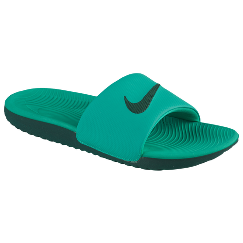 Nike Kawa Slide - Women's - Casual - Shoes - Clear Emerald/Midnight ...