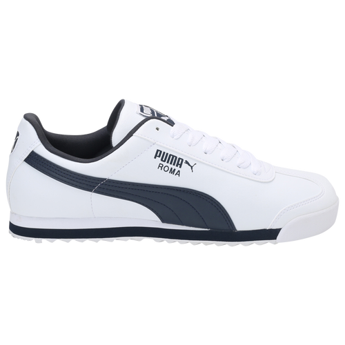 PUMA Roma Basic   Mens   Training   Shoes   White/New Navy