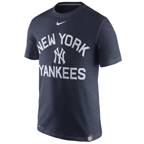 Nike MLB Arch Logo T-Shirt - Men's - Clothing - New York Yankees - Navy