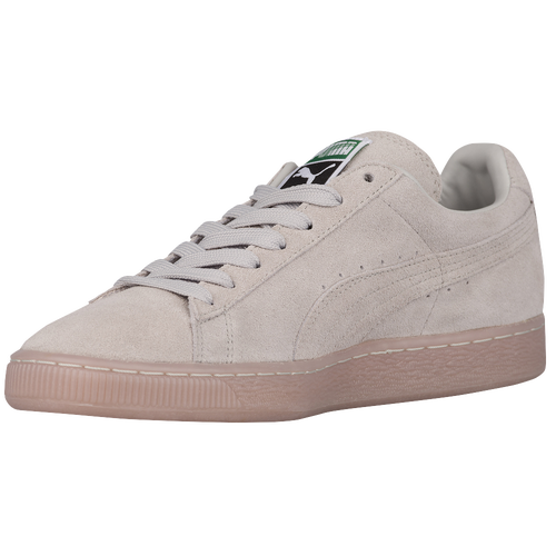 PUMA Suede Classic - Men's - Casual - Shoes - Gray Violet/Gold Foil