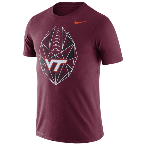 Nike College Football Icon T-Shirt - Men's - Clothing - Virginia Tech ...