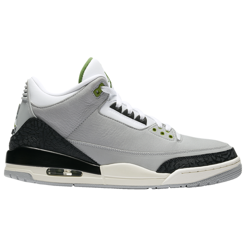 Jordan Retro 3 - Men's - Basketball - Shoes - Light Smoke Grey ...