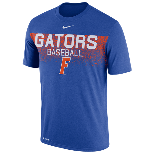 Nike College Baseball Team Issue DF TShirt Men's Clothing Florida Gators Royal