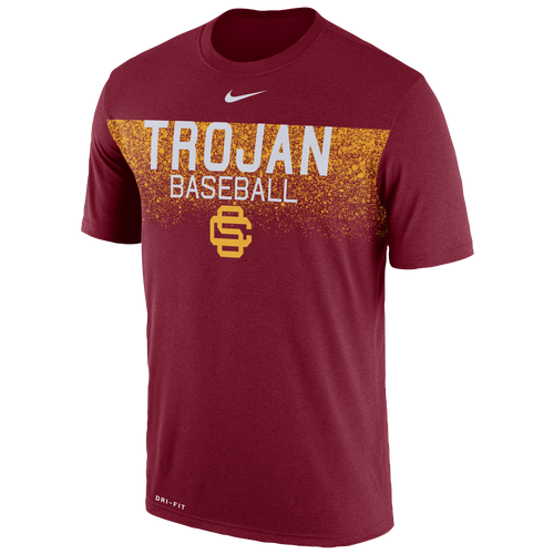 Nike College Baseball Team Issue DF TShirt Men's Clothing USC