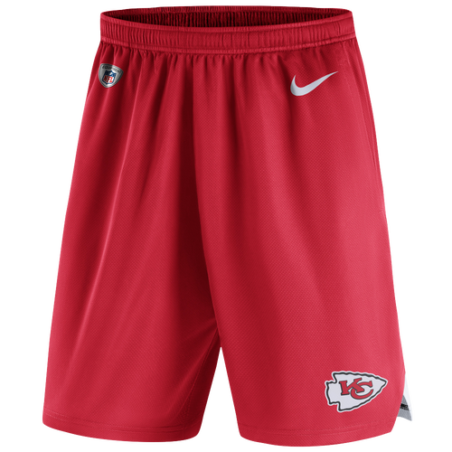 Nike NFL Knit Shorts - Men's - Clothing - Kansas City Chiefs - Red