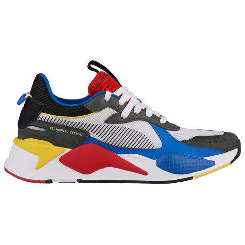 PUMA RS-X - Men's - Casual - Shoes - White/Royal/High Risk Red