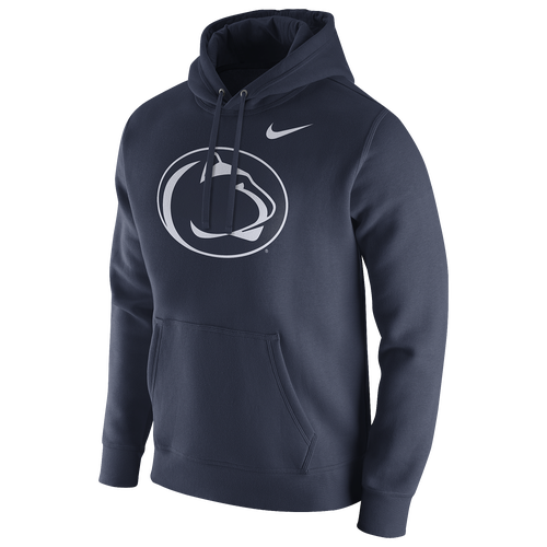 Nike College Team Club Hoodie Men's Clothing Penn State Nittany
