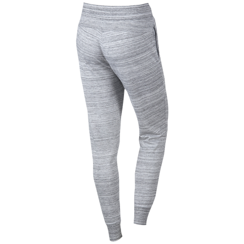 Nike Advance 15 Knit Pants - Women's - Casual - Clothing - White/Grey