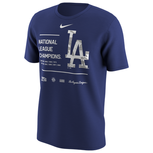 Nike MLB League Champs T-Shirt - Men's - Clothing - Los Angeles Dodgers ...
