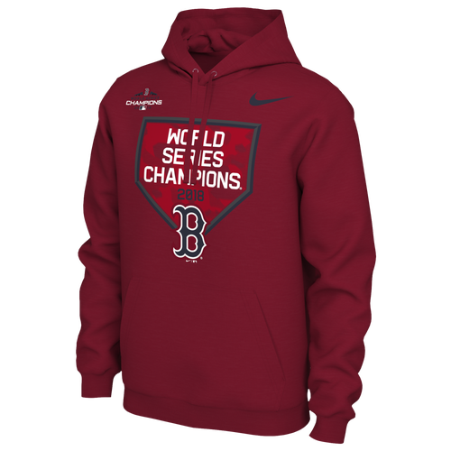Nike MLB World Series Hoodie - Men's - Clothing - Boston Red Sox - Crimson