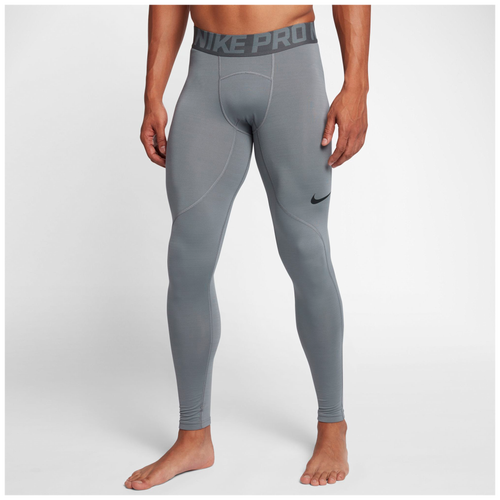 Nike Warm Tights - Men's - Training - Clothing - Cool Grey/Dark Grey/Black