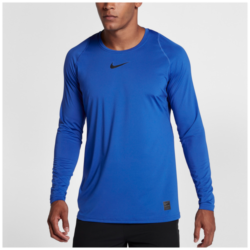 Nike Pro Fitted Long Sleeve Top - Men's - Training - Clothing - Game ...