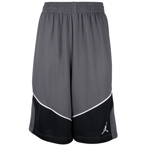 all black jordan shorts