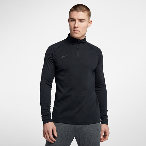 Nike Academy 1/4 Zip Top - Men's - Soccer - Clothing - Black/Black