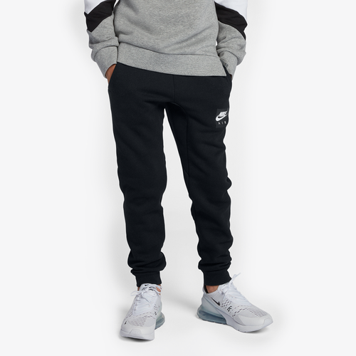 plain black nike joggers