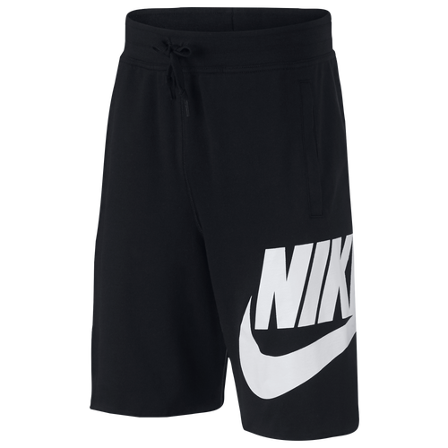 Nike Alumni Shorts - Boys' Grade School - Casual - Clothing - Black/White
