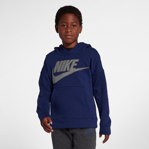 Nike Chenille Futura Logo Hoodie - Boys' Grade School - Training ...