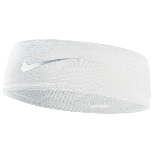 Nike Fury Headband - Women's - Training - Accessories - White/Silver/Silver