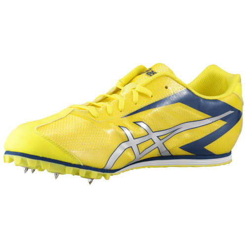 ASICS Hyper LD 5   Mens   Track & Field   Shoes   Flash Yellow/Silver/Navy