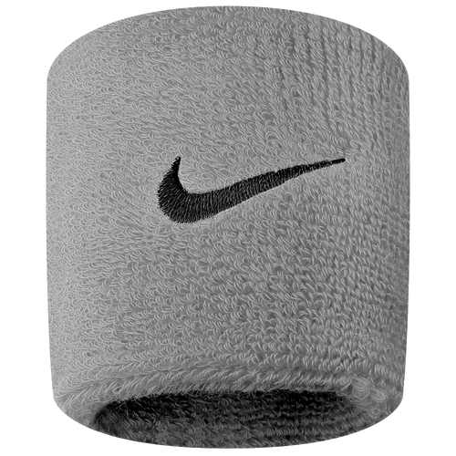 Nike Swoosh Wristbands   Mens   Football   Accessories   Grey/Black