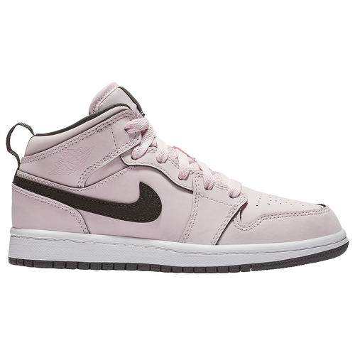 Jordan AJ 1 Mid - Girls' Preschool - Basketball - Shoes - Pink Foam ...