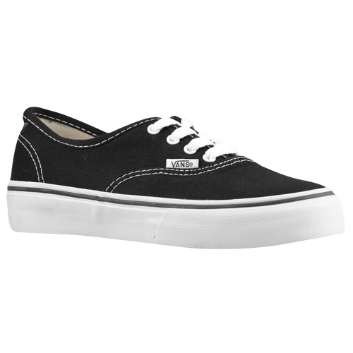 Vans Authentic - Boys' Preschool - Casual - Shoes - Black/White
