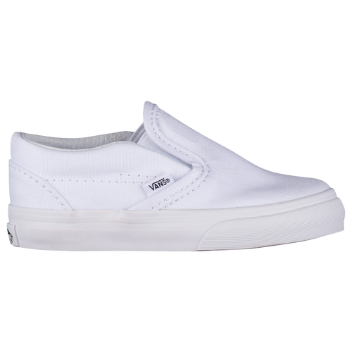 Vans Classic Slip On - Boys' Toddler - Casual - Shoes - True White