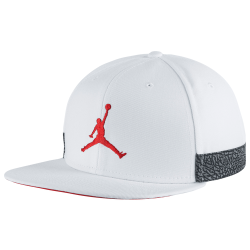Jordan Retro 3 Jumpman Pro Cap - Basketball - Accessories - White ...