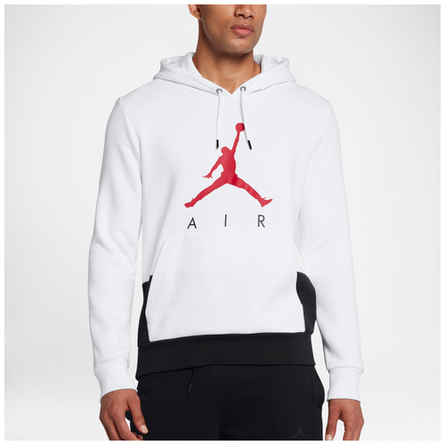 jordan jumpman air men's graphic fleece pullover hoodie