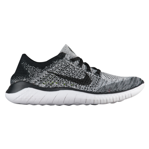 Nike Free RN Flyknit 2018 - Women's - Running - Shoes - White/Black