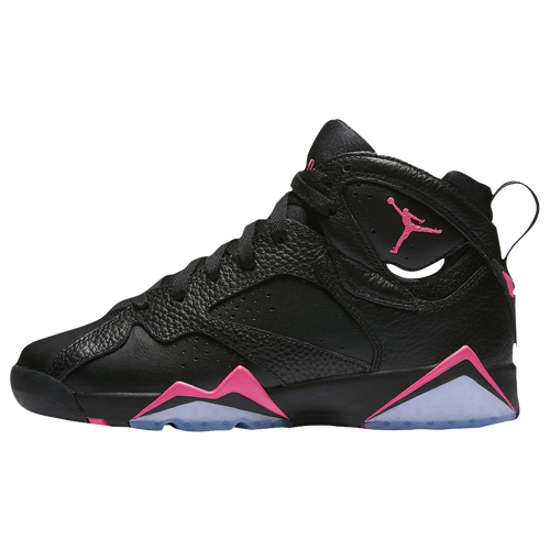 Jordan Retro 7 - Girls' Grade School - Basketball - Shoes - Black/Hyper ...