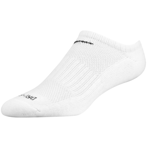 Nike 6 Pack Dri Fit No Show Sock   Training   Accessories   White