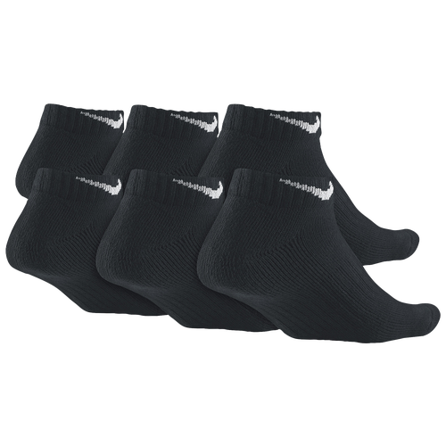 Nike 6 Pack Dri Fit Banded Low Cut Sock   Boys Grade School   Black