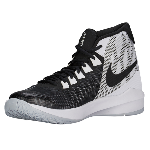 Nike Zoom Devosion - Men's - Basketball - Shoes - Black/Metallic Silver ...