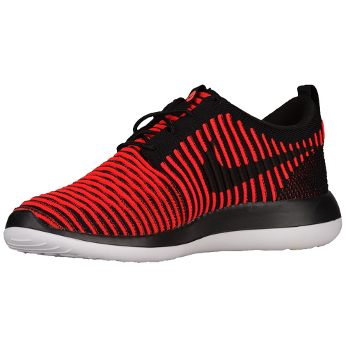 Nike Roshe Two Flyknit - Men's - Running - Shoes - Black/Bright Crimson ...