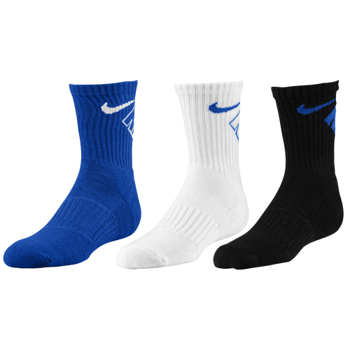 Nike 3 Pack Crew Socks - Boys' Preschool - Casual - Accessories - Royal ...