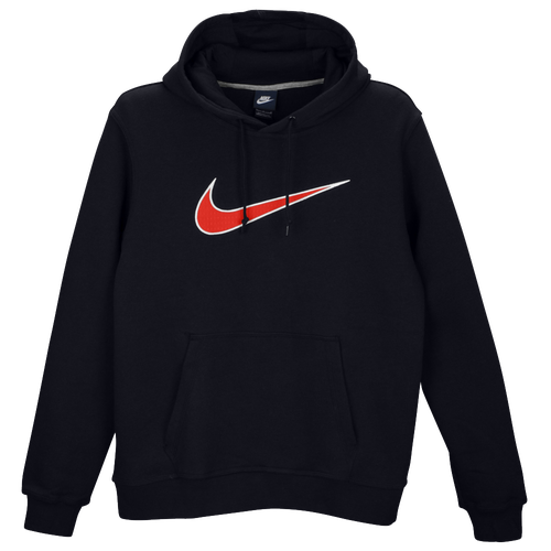 Nike Club Center Swoosh PO Hoodie - Men's - Casual - Clothing - Dark ...