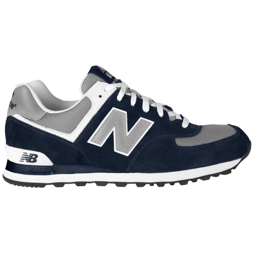 New Balance 574 - Men's - Running - Shoes - Navy/Grey/White