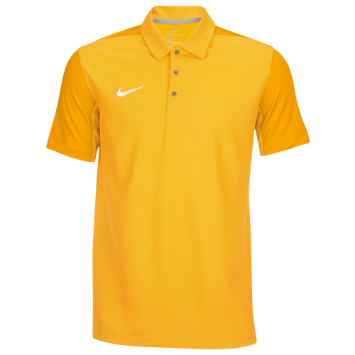 Nike Team Sideline Polo - Men's - Baseball - Clothing - Sundown/White