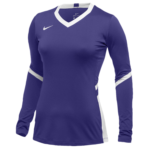 Nike Team Hyperace Long Sleeve Game Jersey - Women's - Volleyball ...