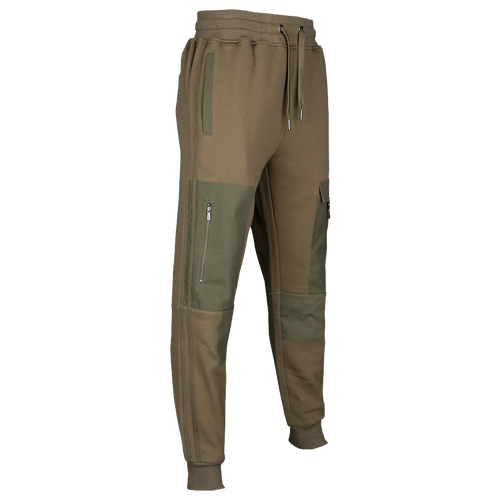 csg cuffed fleece pants camo