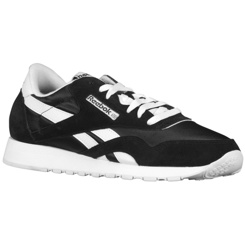 Reebok Classic Nylon - Men's - Running - Shoes - Black/White