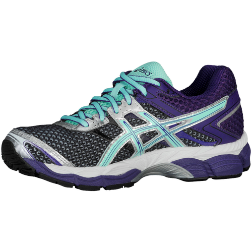 ASICS® GEL-Cumulus 16 - Women's - Running - Shoes - Onyx/Beach Glass/Purple