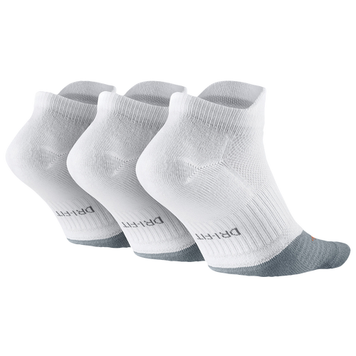 Nike 3 Pack Dri  Fit Lightweight Hi Lo Socks   Mens   Training   Accessories   White