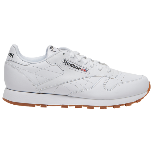 Reebok Classic Leather - Men's - Casual - Shoes - White/Gum