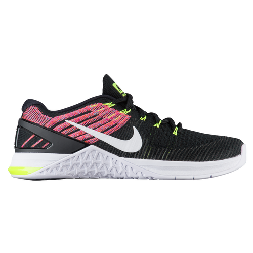 Nike Metcon DSX Flyknit - Women's - Training - Shoes - Black/White/Pink ...