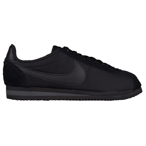 nike classic cortez all black